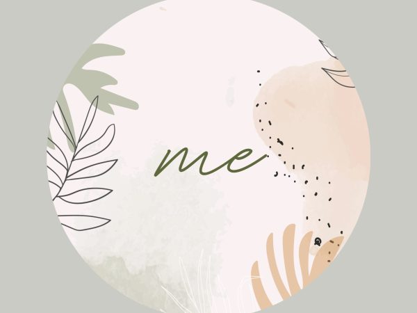 Botanical me Instagram story highlight cover illustration